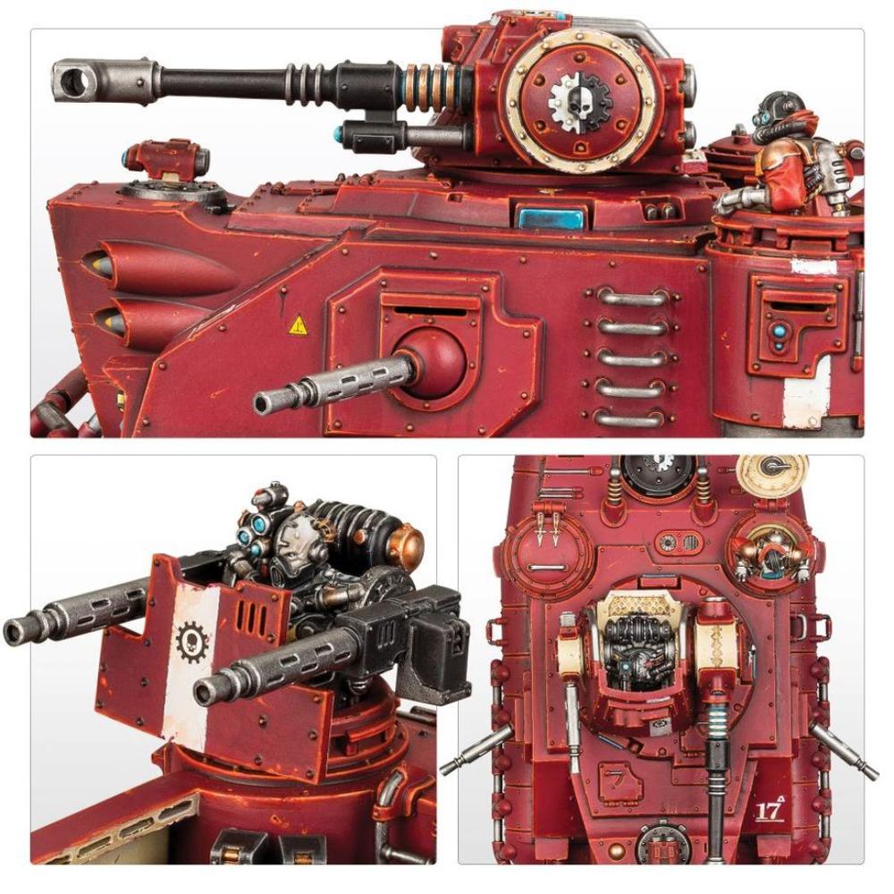 WARHAMMER 40k ADEPTUS MECHANICUS SKORPIUS DISINTEGRATOR PAINTED 2