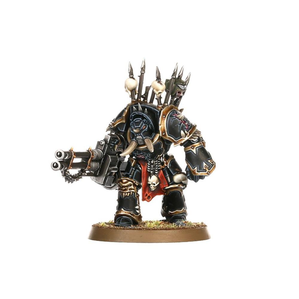 WARHAMMER 40k CHAOS SPACE MARINES CHAOS TERMINATOR SQUAD PAINTED 3