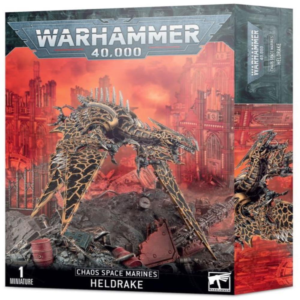 WARHAMMER 40k CHAOS SPACE MARINES HELDRAKE BOX