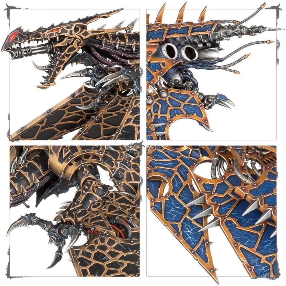 WARHAMMER 40k CHAOS SPACE MARINES HELDRAKE PAINTED 2