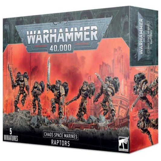 WARHAMMER 40k CHAOS SPACE MARINES RAPTORS BOX