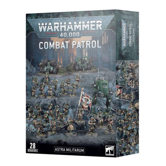 WARHAMMER 40k COMBAT PATROL ASTRA MILITARUM BOX