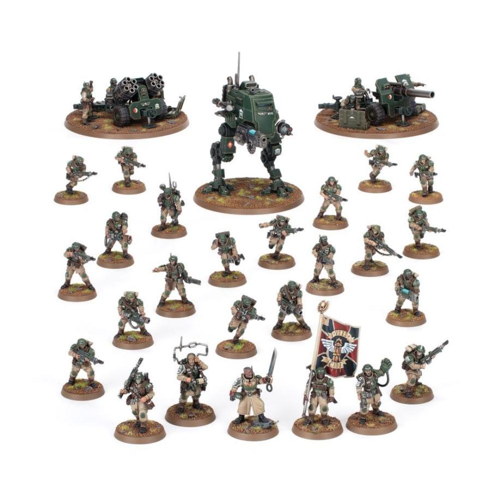 WARHAMMER 40k COMBAT PATROL ASTRA MILITARUM PAINTED 10