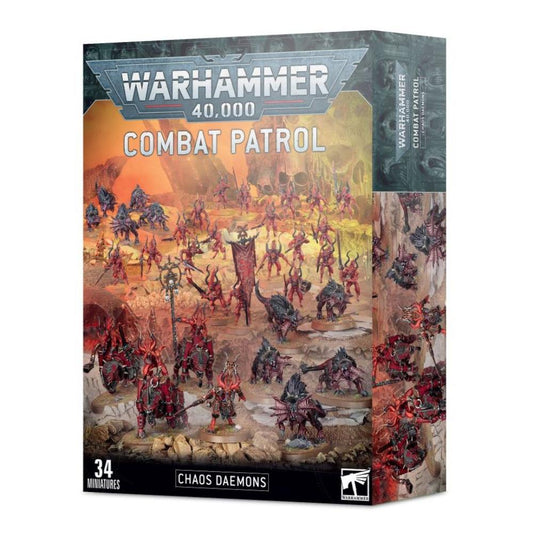 WARHAMMER 40k COMBAT PATROL CHAOS DAEMONS BOX