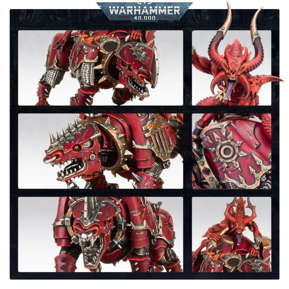 WARHAMMER 40k COMBAT PATROL CHAOS DAEMONS PAINTED 2
