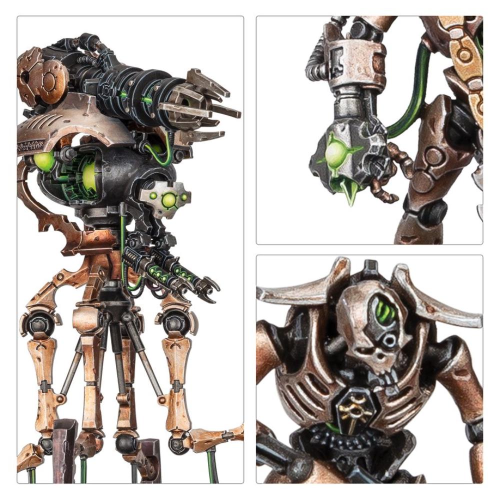 WARHAMMER 40k COMBAT PATROL NECRONS PAINTED 2