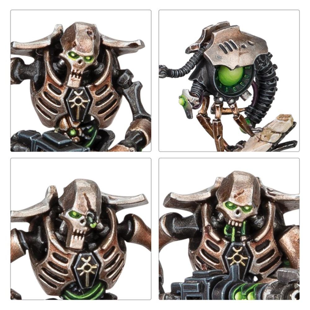 WARHAMMER 40k COMBAT PATROL NECRONS PAINTED