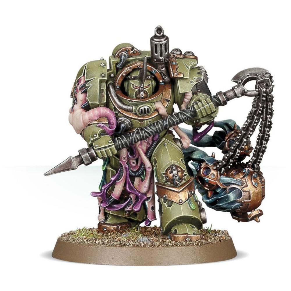WARHAMMER 40k DEATH GUARD BLIGHTLORD TERMINATORS PAINTED 2