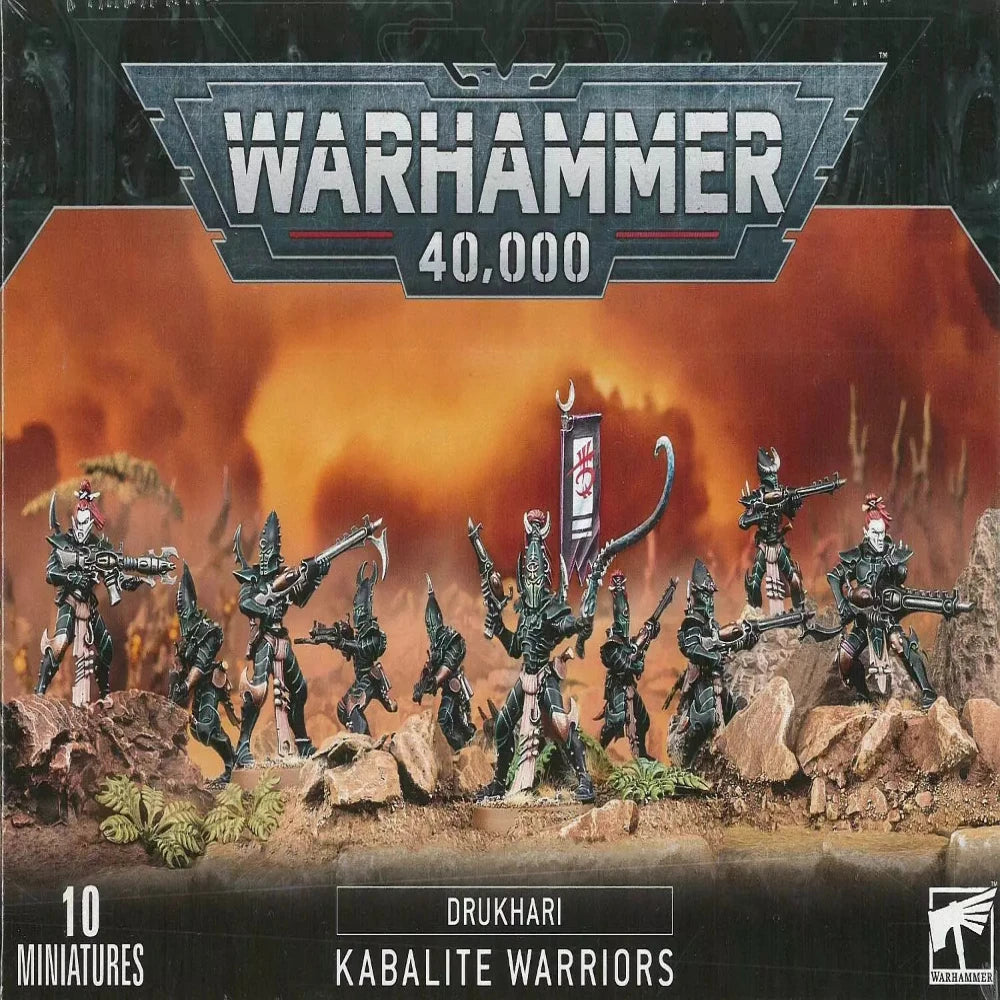 WARHAMMER 40k DRUKHARI KABALITE WARRIORS BOX