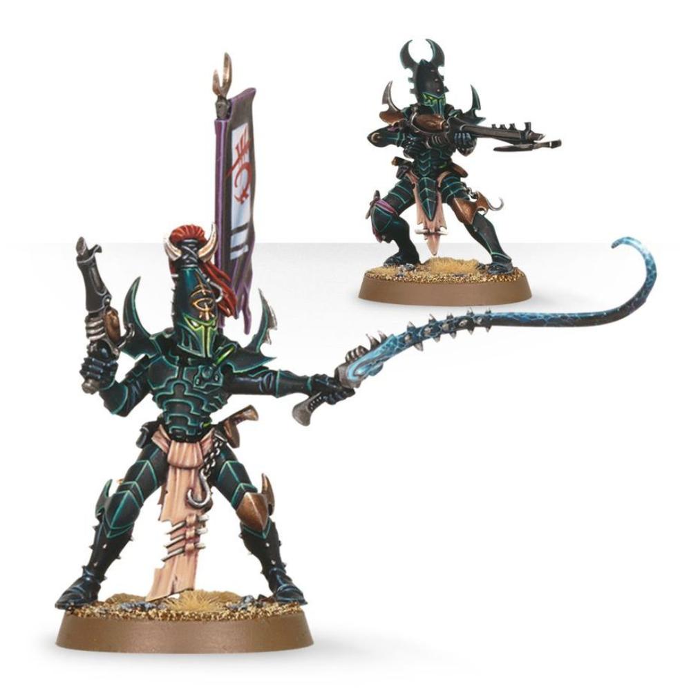 WARHAMMER 40k DRUKHARI KABALITE WARRIORS PAINTED 3