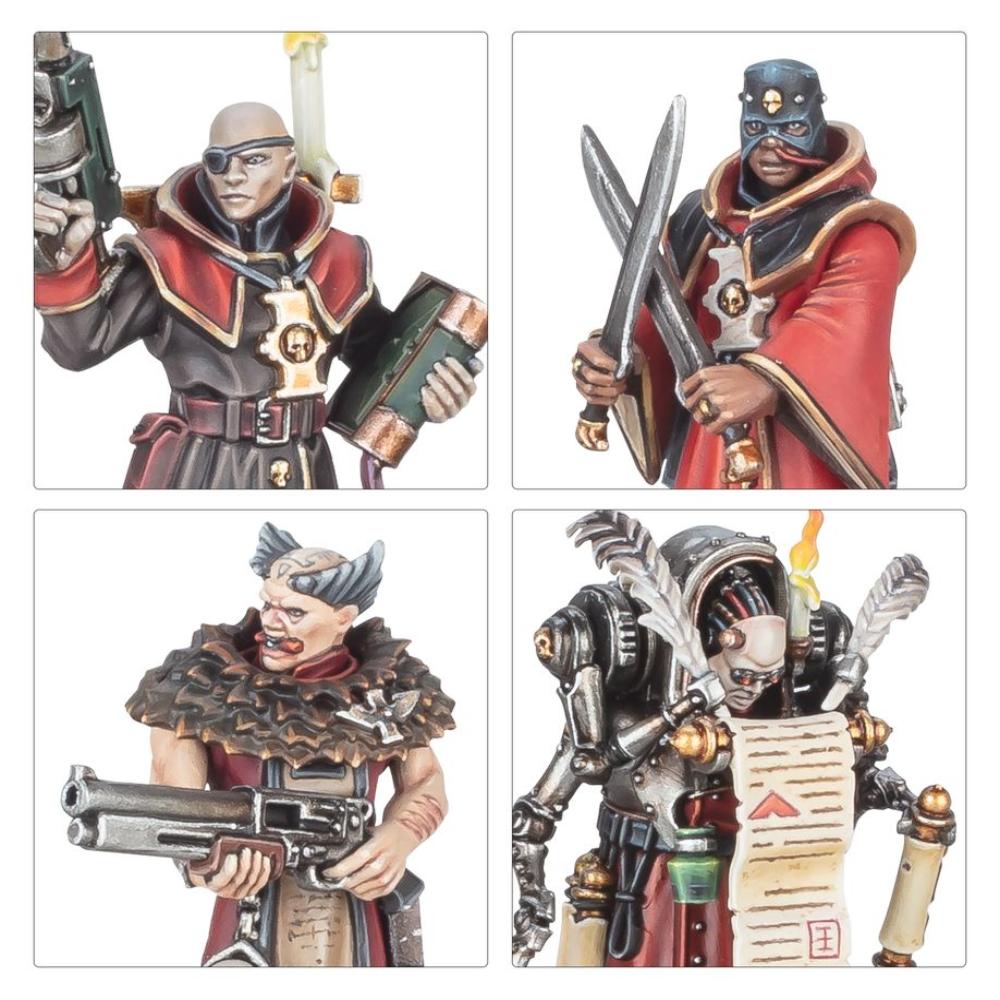 WARHAMMER 40k IMPERIAL AGENTS BATTLEFORCE ORDO HERETICUS PAINTED 3