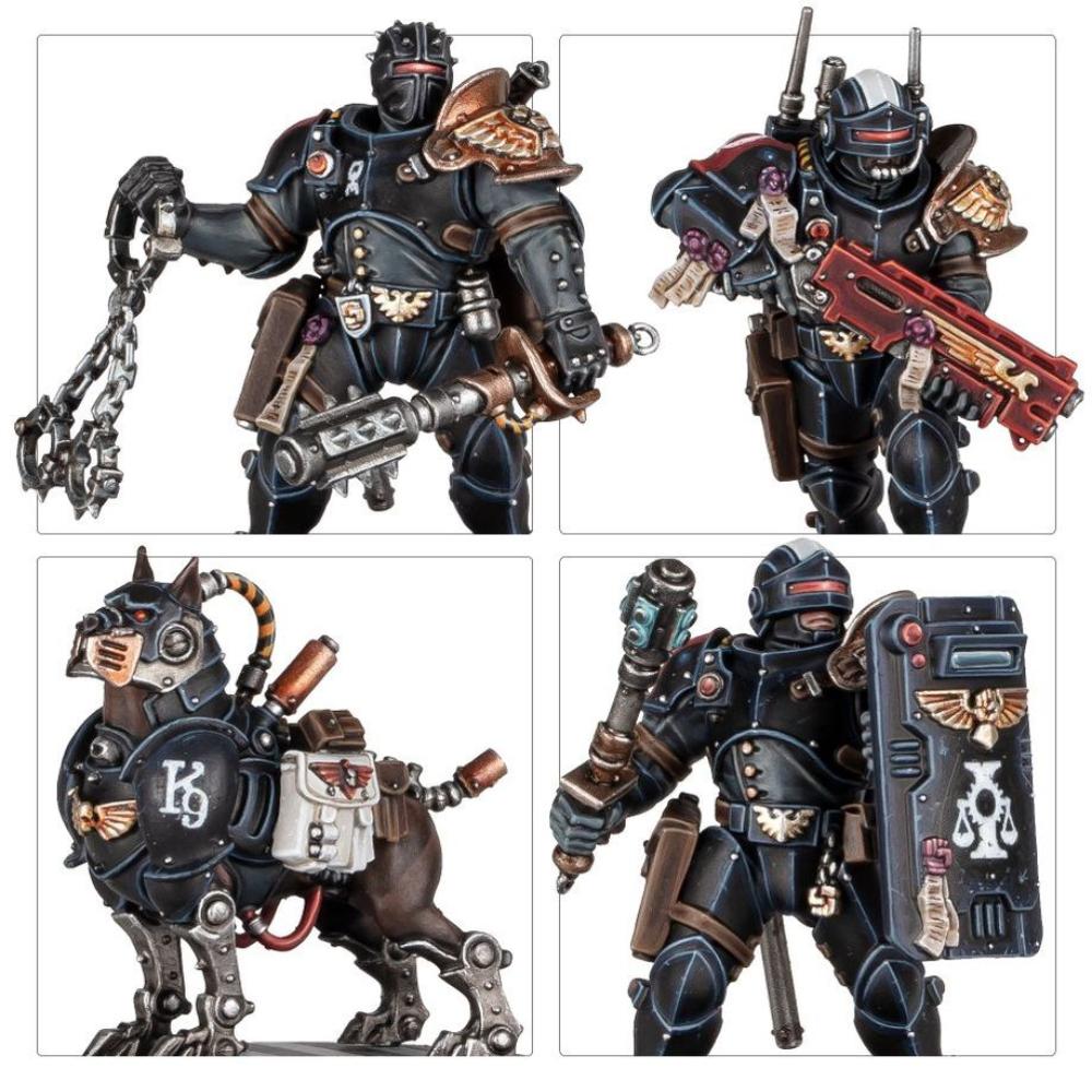 WARHAMMER 40k IMPERIAL AGENTS BATTLEFORCE ORDO HERETICUS PAINTED 