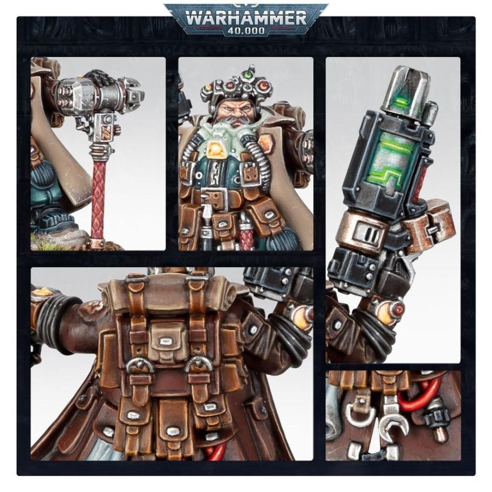 WARHAMMER 40k LEAGUES OF VOTANN Brôkhyr IRON-MASTER PAINTED 2