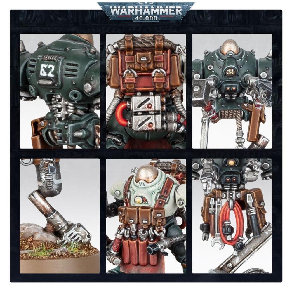 WARHAMMER 40k LEAGUES OF VOTANN Brôkhyr IRON-MASTER PAINTED