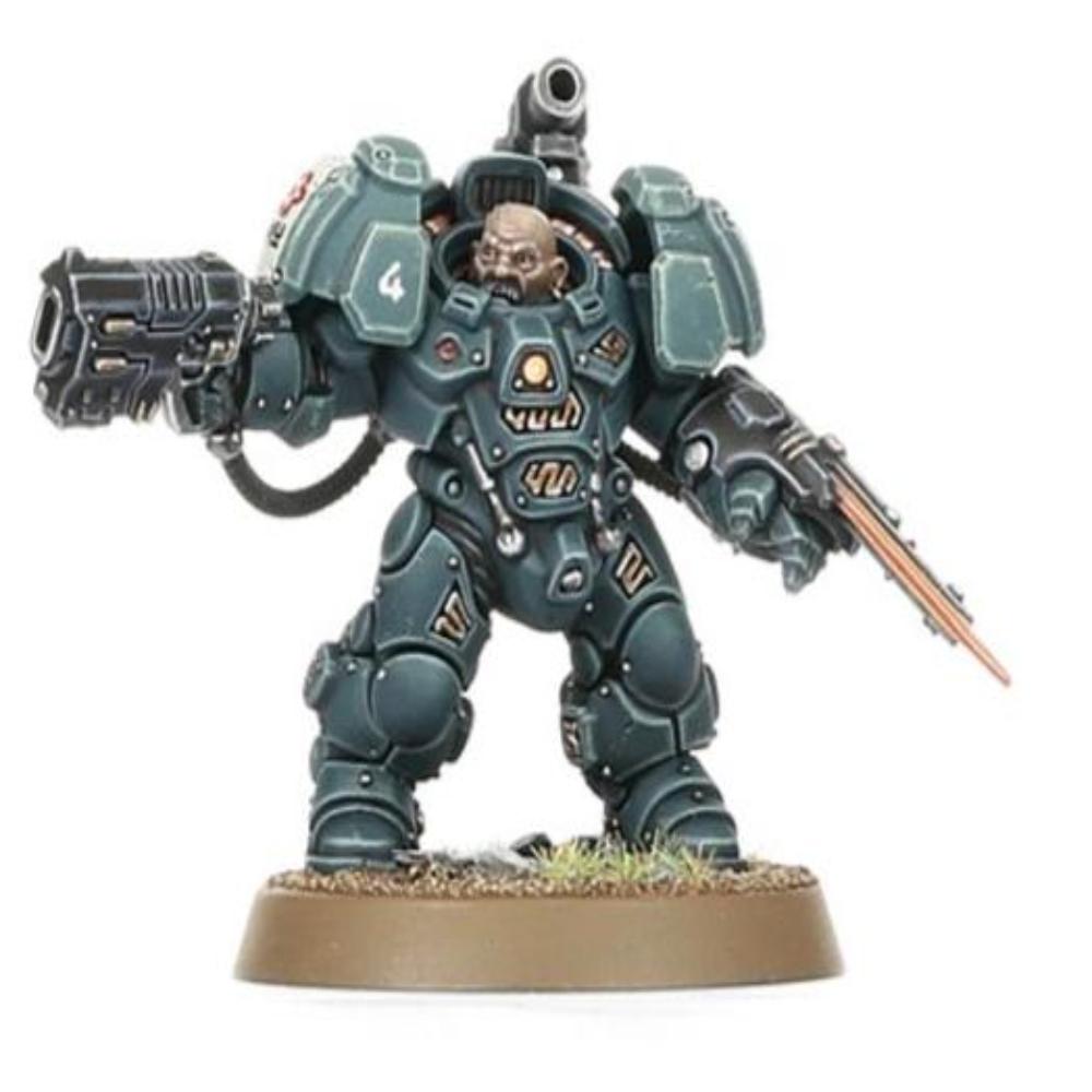 WARHAMMER 40k LEAGUES OF VOTANN EINHYR HEARTHGUARD PAINTED 3