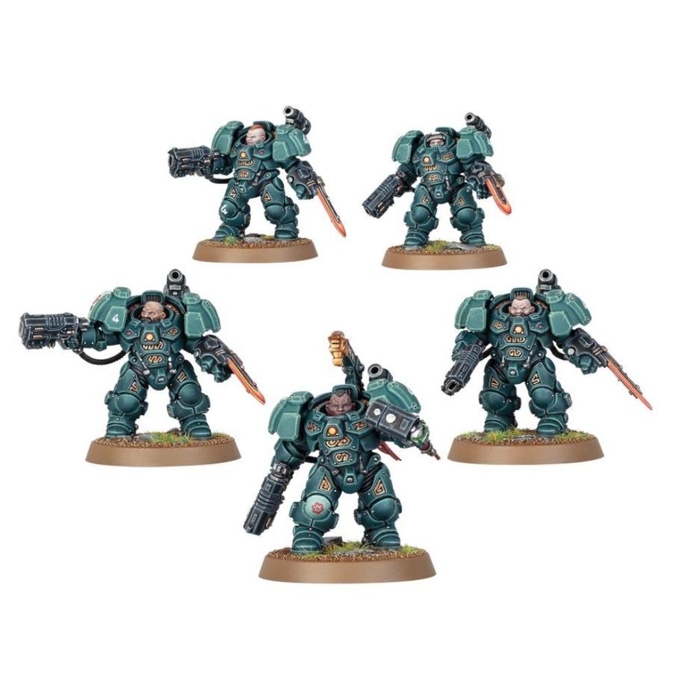 WARHAMMER 40k LEAGUES OF VOTANN EINHYR HEARTHGUARD PAINTED 5