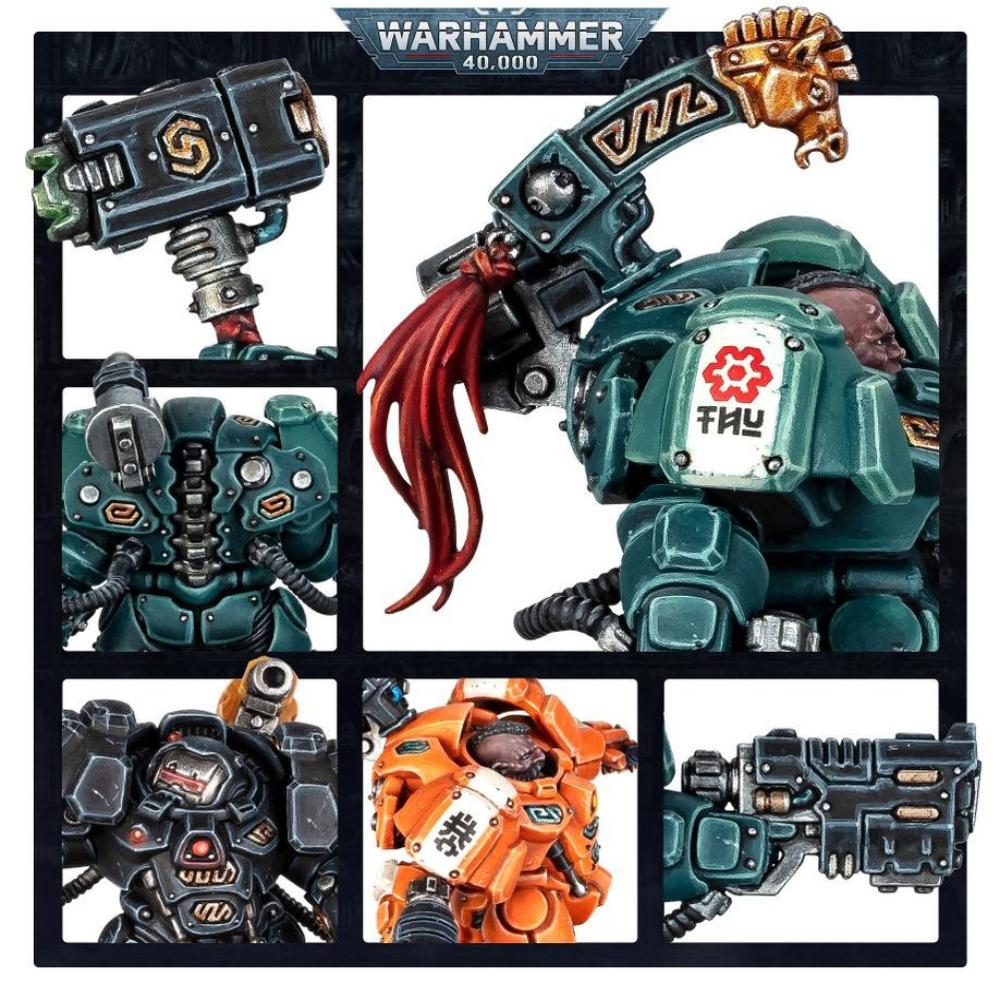 WARHAMMER 40k LEAGUES OF VOTANN EINHYR HEARTHGUARD PAINTED