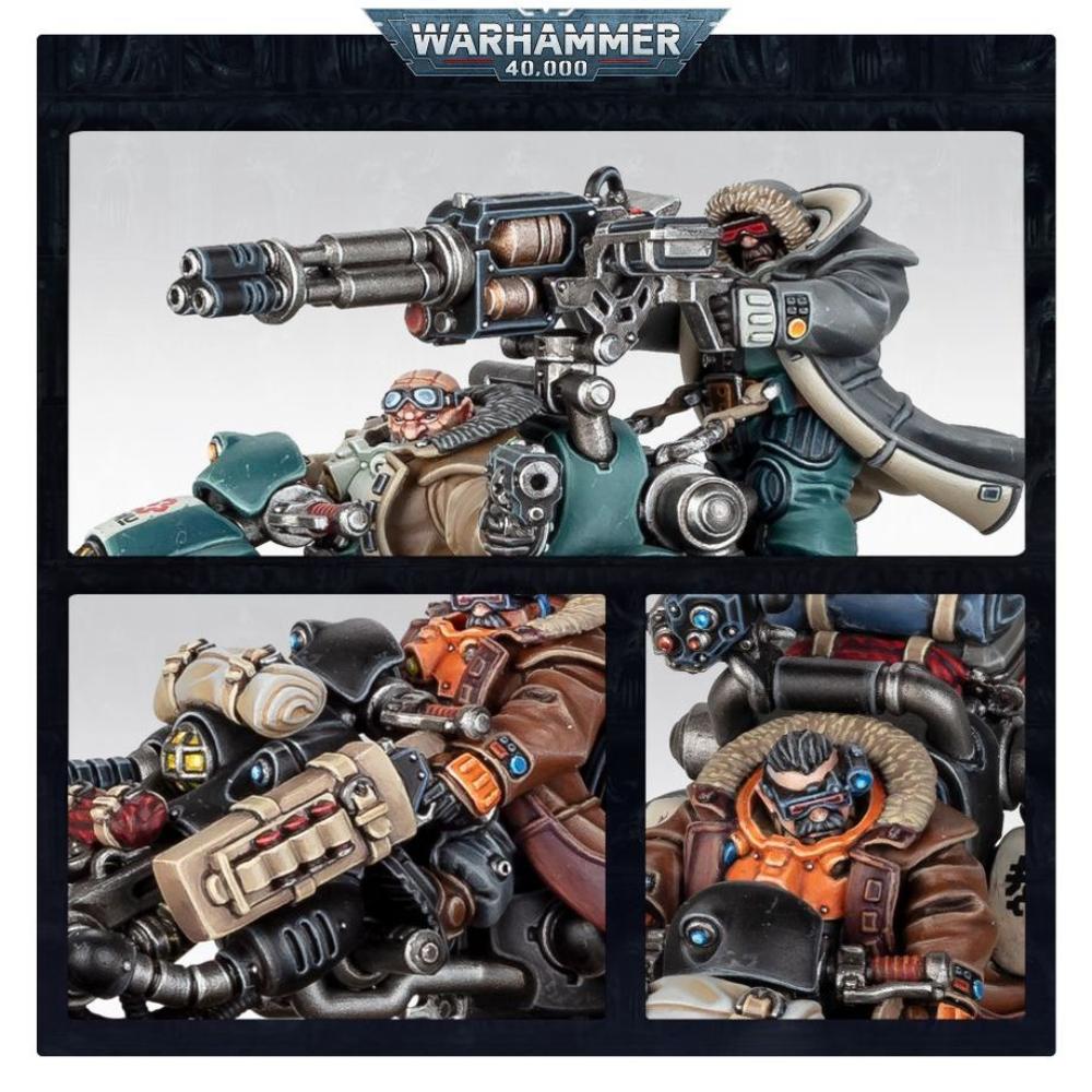 WARHAMMER 40k LEAGUES OF VOTANN HERNKYN PIONEERS PAINTED