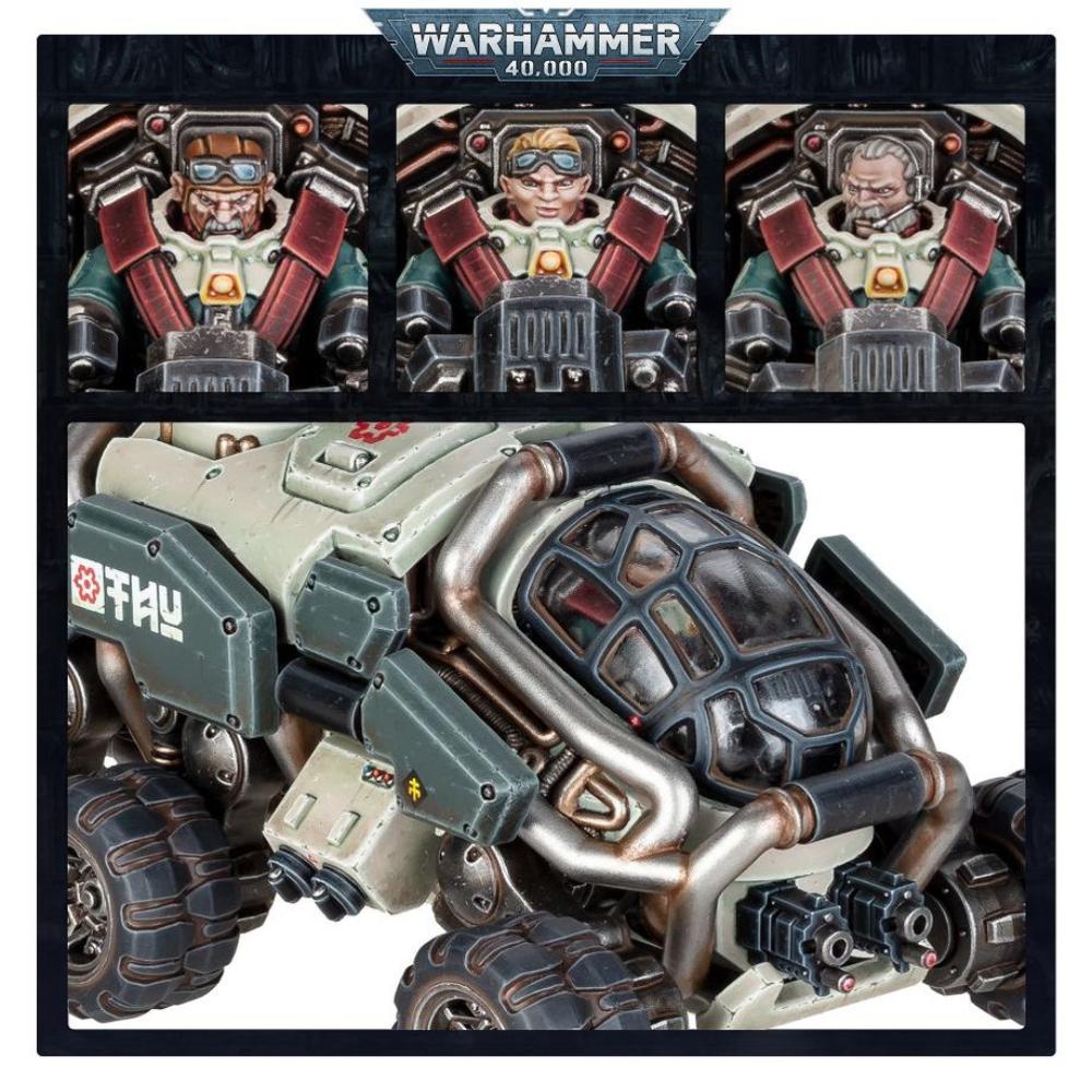WARHAMMER 40k LEAGUES OF VOTANN SAGITAUR PAINTED 2