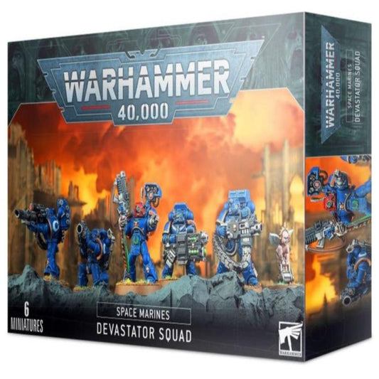 WARHAMMER 40k SPACE MARINES DEVASTATOR SQUAD BOX