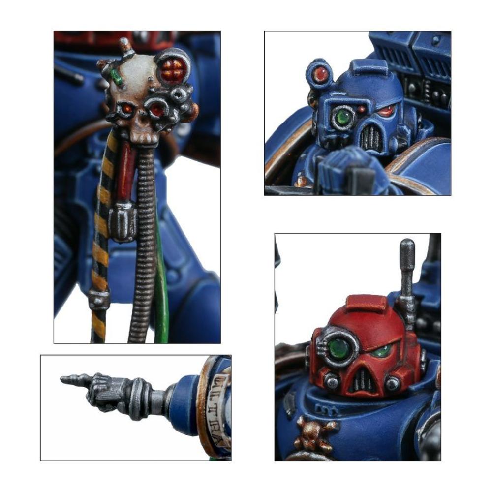 WARHAMMER 40k SPACE MARINES DEVASTATOR SQUAD PAINTED