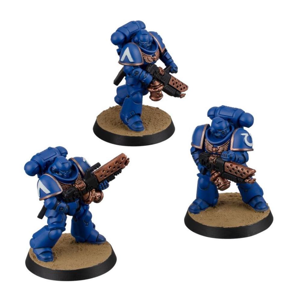 Warhammer 40k SPACE MARINES INFERNUS MARINES Painted