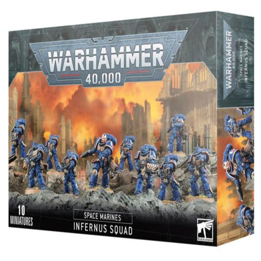 WARHAMMER40k SPACE MARINES INFERNUS SQUAD BOX