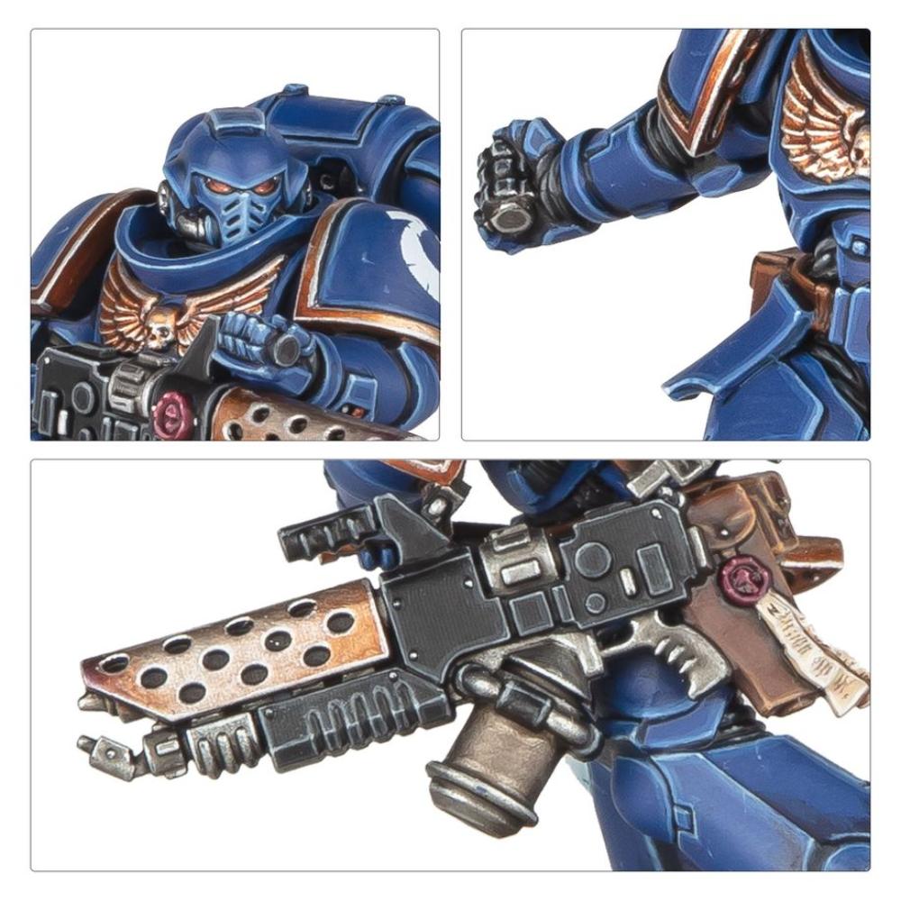 WARHAMMER40k SPACE MARINES INFERNUS SQUAD PAINTED 2