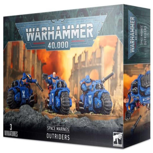 WARHAMMER 40k SPACE MARINES OUTRIDERS BOX