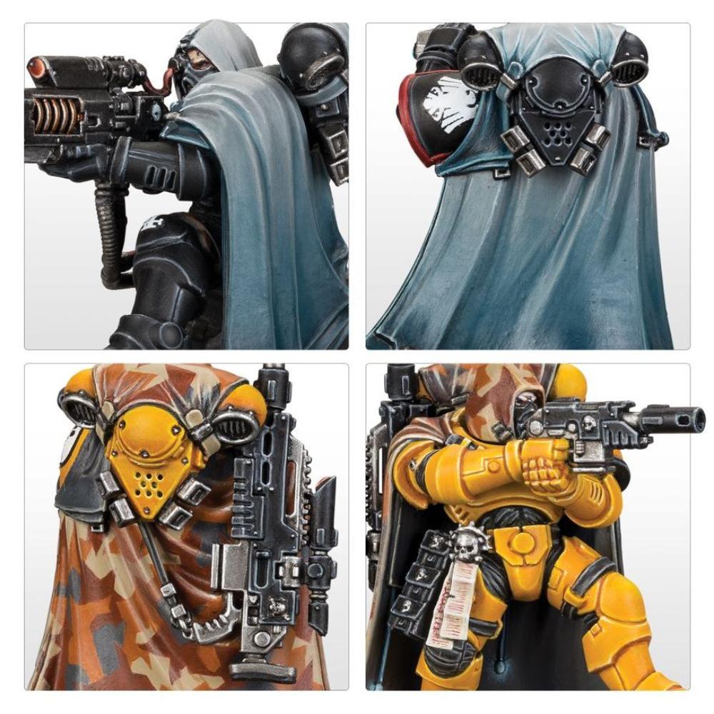 WARHAMMER 40k SPACE MARINES PRIMARIS ELIMINATORS PAINTED