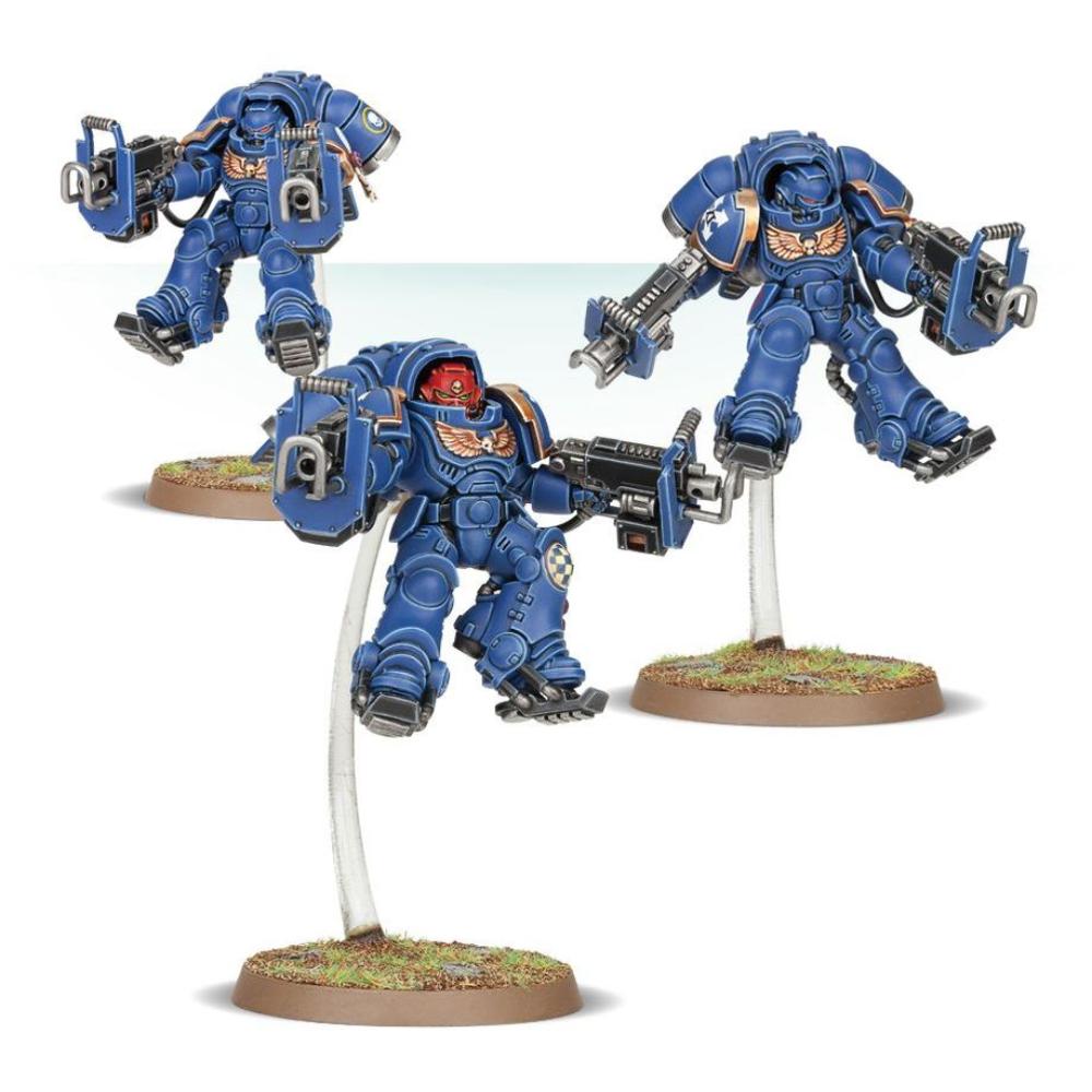 WARHAMMER 40k SPACE MARINES PRIMARIS INCEPTORS PAINTED 3