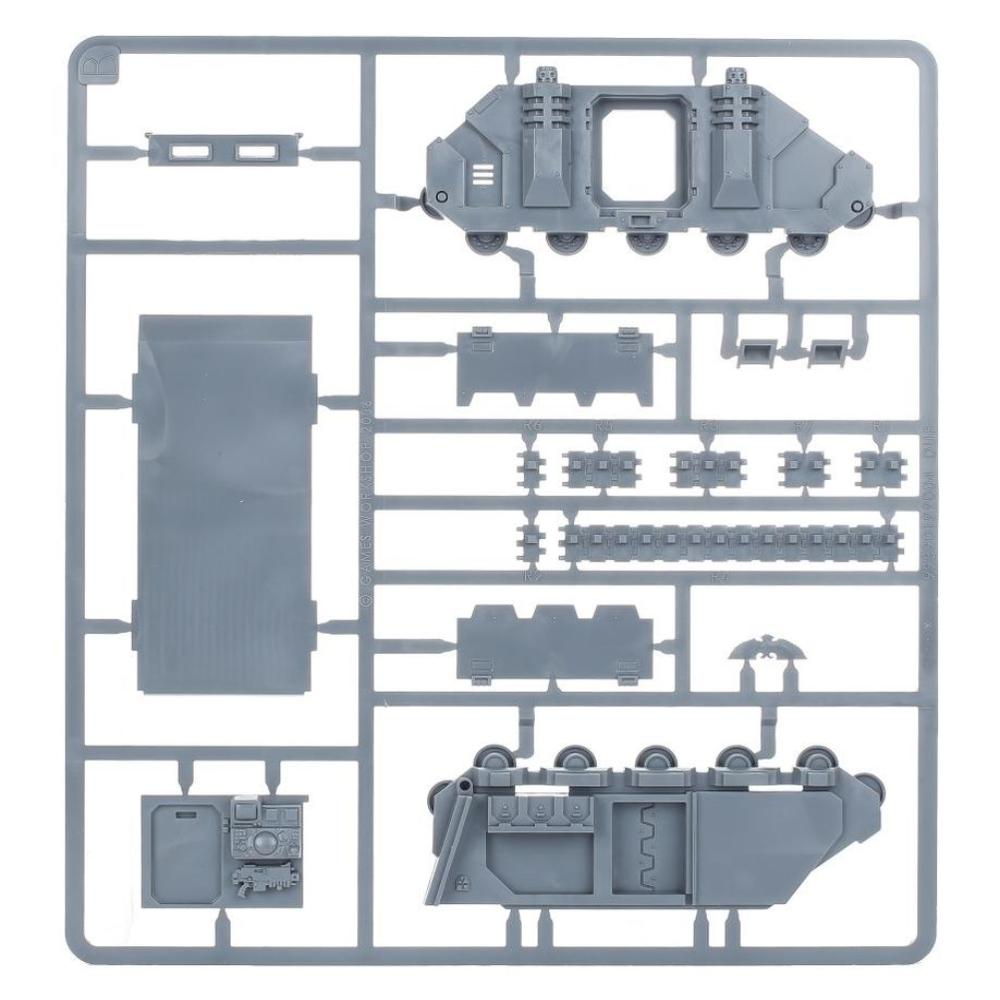 WARHAMMER 40k SPACE MARINES RAZORBACK SPRUES 3