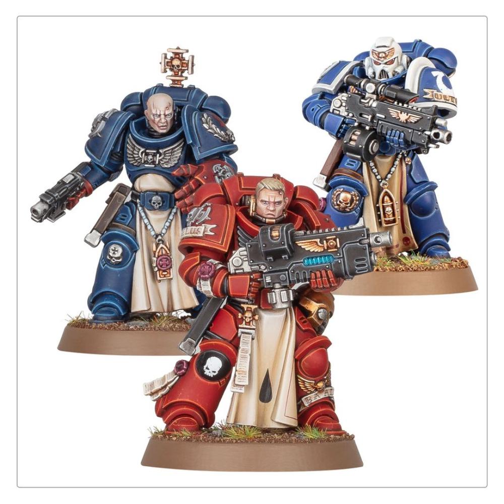 WARHAMMER 40k SPACE MARINES STERNGUARD VETERAN SQUAD PAINTED