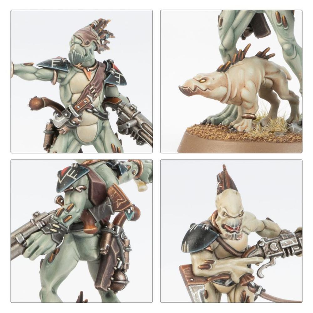 WARHAMMER 40k T'AU EMPIRE KROOT CARNIVORES PAINTED 2