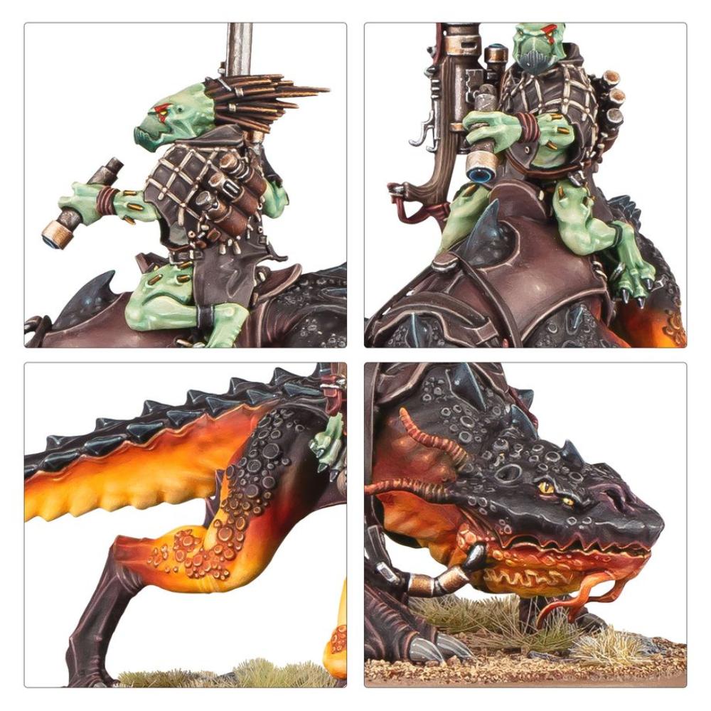 WARHAMMER 40k T'AU EMPIRE KROOT LONE-SPEAR PAINTED