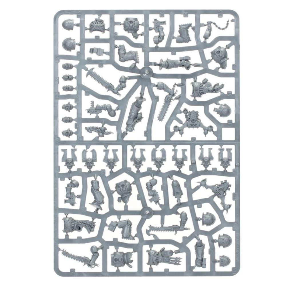 WARHAMMER 40k WORLD EATERS KHORNE BERZERKERS SPRUES 2