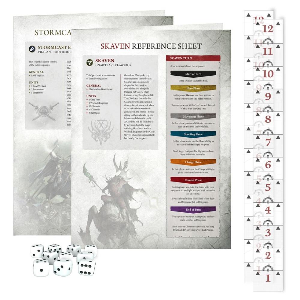 WARHAMMER AGE OF SIGMAR STARTER SET CONTENTS 