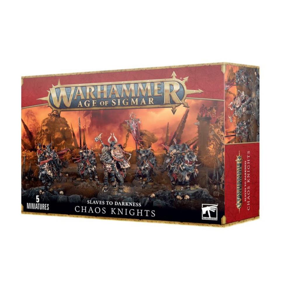 Warhammer Age Of Sigmar Slaves To Darkness Chaos Knights Box Front The Game Store