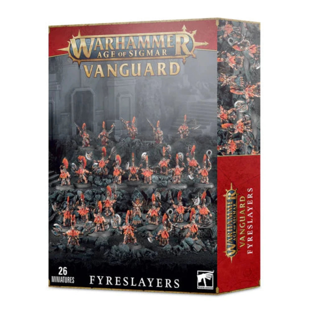 Warhammer Age Of Sigmar Vanguard Fyreslayers Box Front