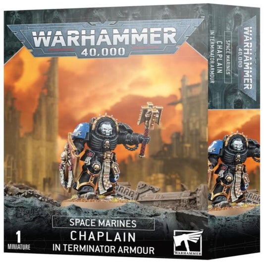 Warhammer: 40,000-Space Marines-Chaplain In Terminator Armour