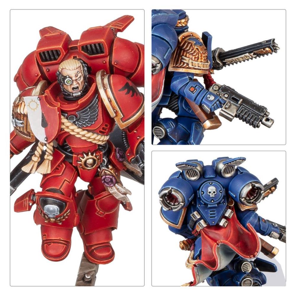 Warhammer: 40,000-Space Marines-Captain with Jump Pack