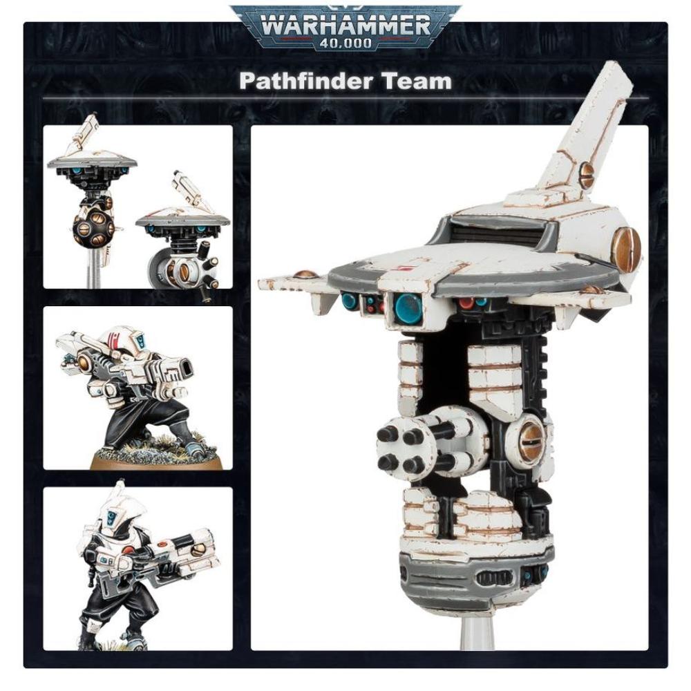 Warhammer: 40,000-T'AU EMPIRE-Pathfinder Team
