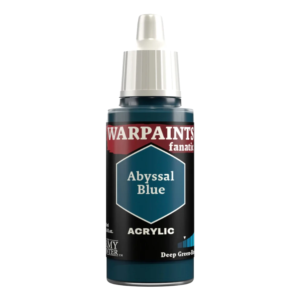 army painter warpaints fanatic paint acrylic abyssal blue
