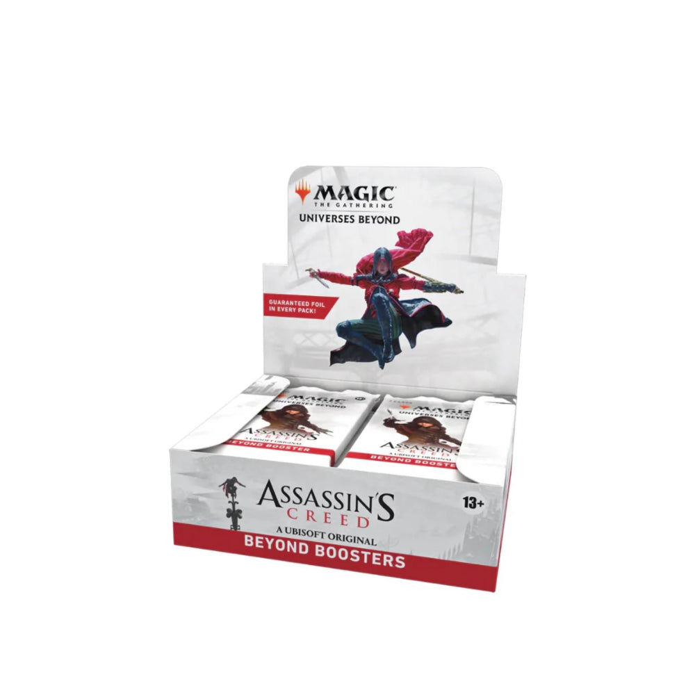 magic gathering universes beyond assassins creed ubisoft boosters