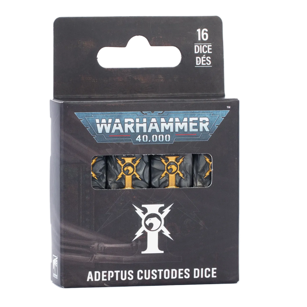 adeptus custodes dice warhammer 40k 40,000