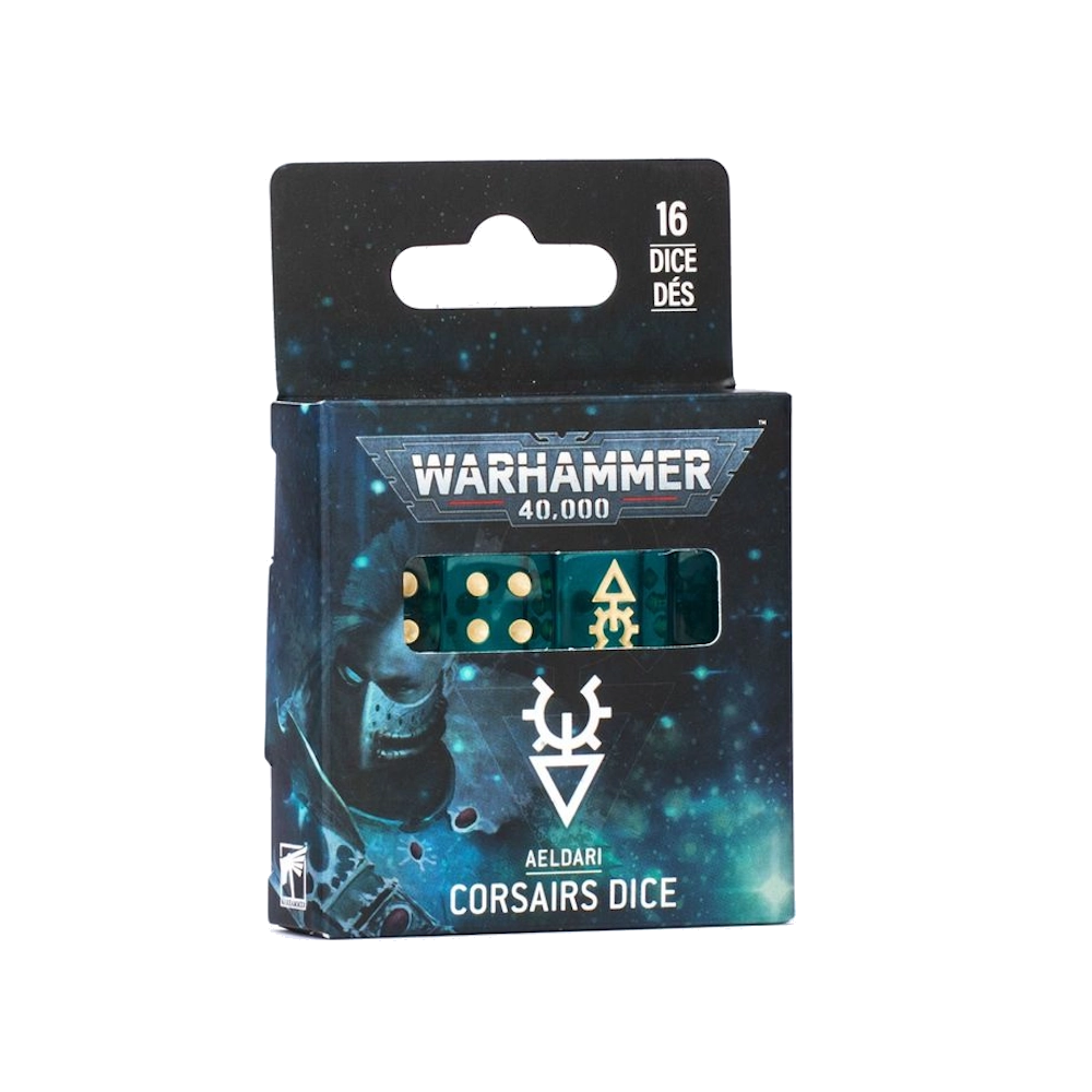 warhammer 40k aeldari corsairs dice
