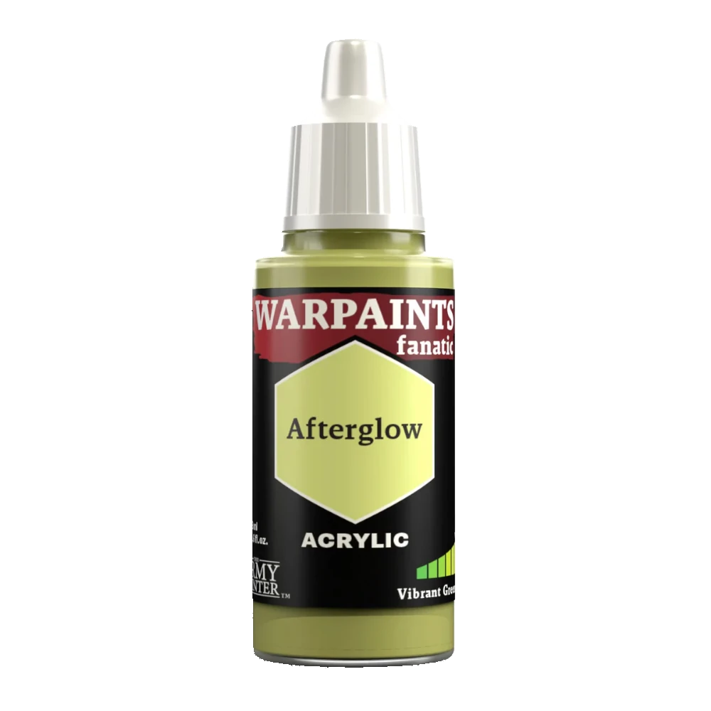 army painter warpaints fanatic paint acrylic afterglow green