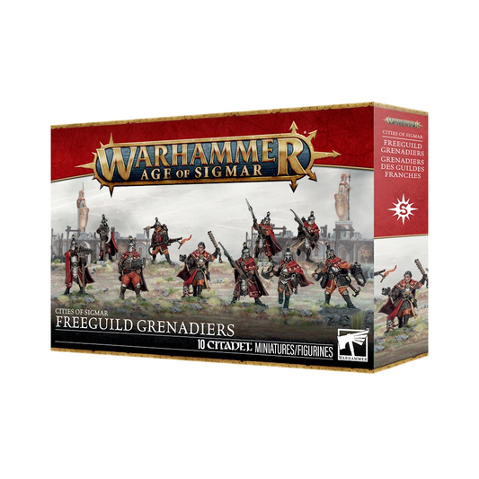 cities of sigmar freeguild grenadiers cavalry fantasy miniatures