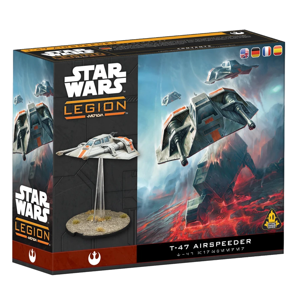 star wars legion t47 airspeeder air speeder miniature