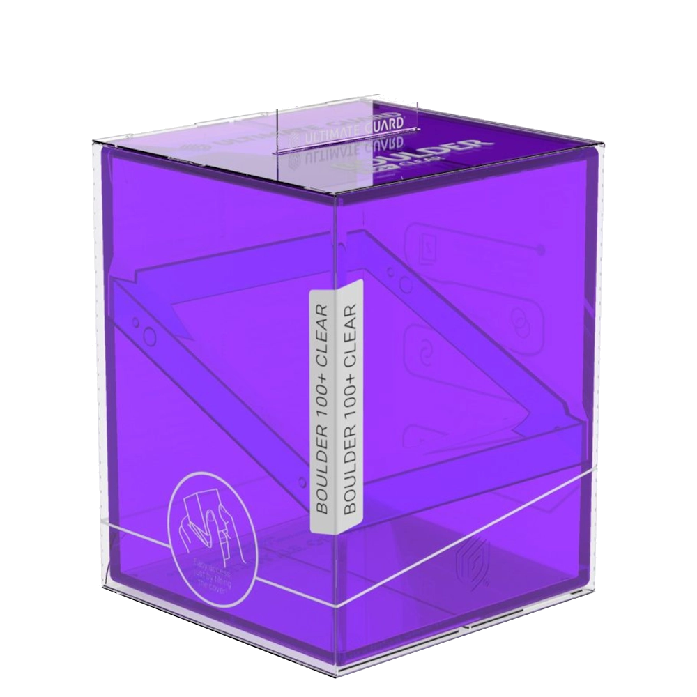 Ultimate Guard Boulder Clear Amethyst